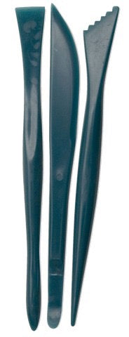 PLASTIC MODELING TOOLS SET  3 PC