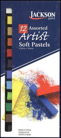 SOFT PASTEL (TIZA) BASIC COLORS 12 PC