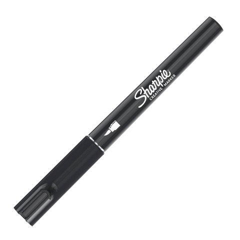SHARPIE CREATIVE MARKER BRUSH TIP BLACK 1 PC