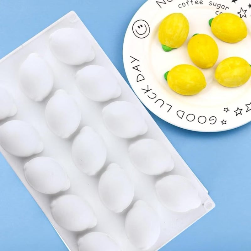 SILICONE MOLD LEMONS 15 CAVITIES
