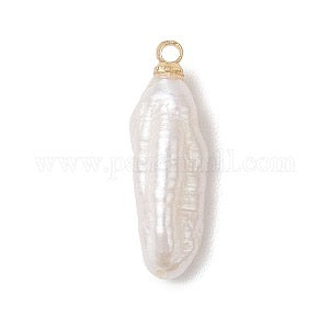 KEISHI PEARL PENDANT 22X7MM 1 PC