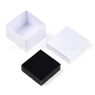 BOX 2X2X1.38 INCHES BLACK TOP 1 PC