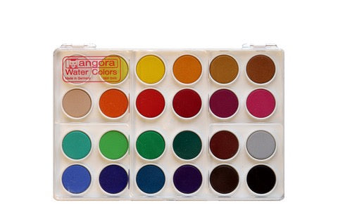 WATERCOLOR PAN SET ROYAL TALENS ANGORA 24 PC
