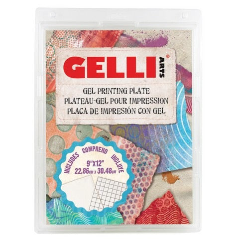 GELLI PLATE PRINTMAKING 9X12 INCHES 1 PC