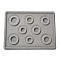 BRACELET BEAD BOARD W/8 SIZES W/LID FLOCKED  1 PC