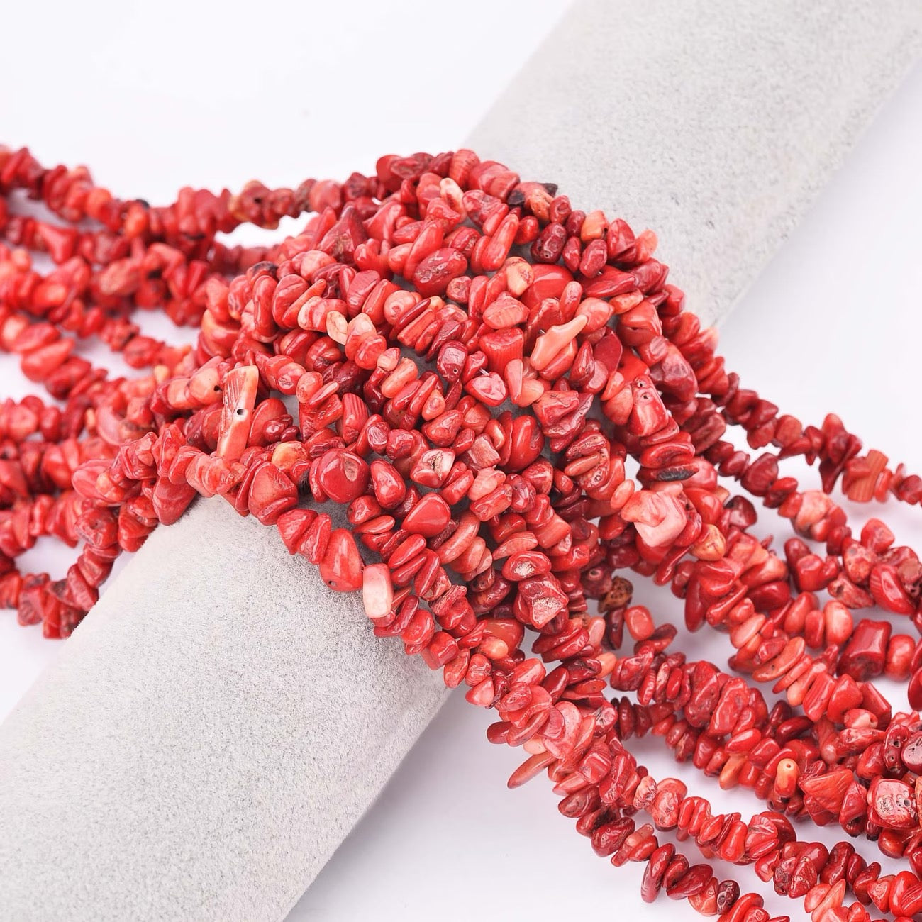 NATURAL PINK CORAL STRAND