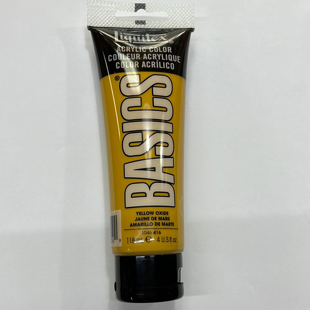 Liquitex Basics yellow oxide 4 oz