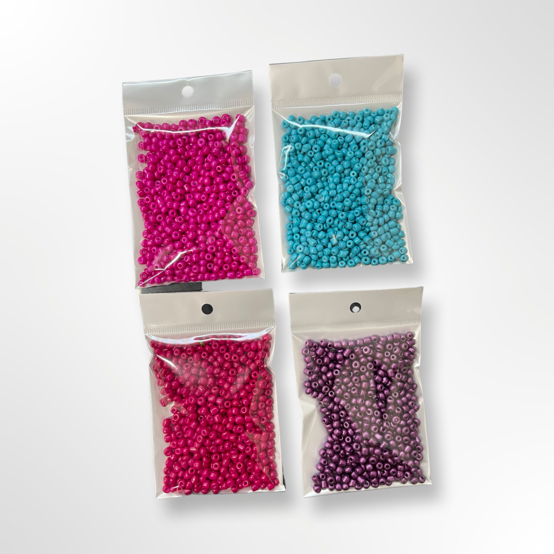 SEED BEAD 6/0 GLASS 50 GRAMS