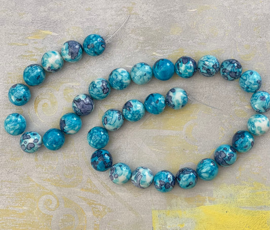 OCEAN JADE SYNTHETIC 12 MM SKY BLUE 1  STRAND