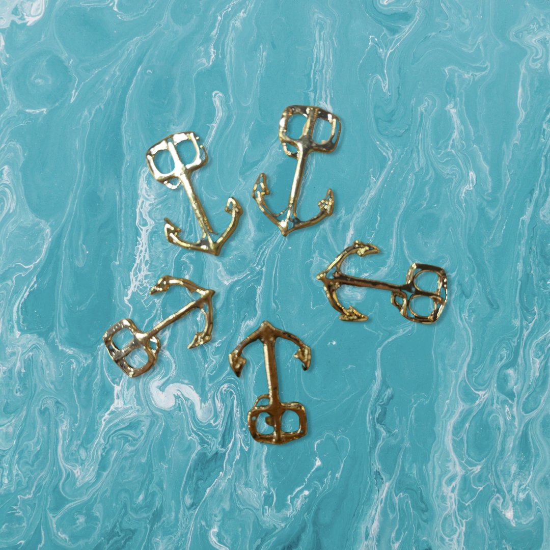 PENDANT ANCHOR GP 35x22MM 5PC