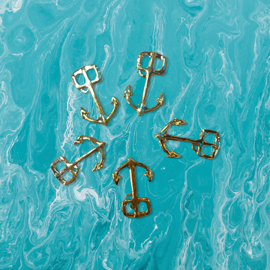 PENDANT ANCHOR GP 35x22MM 5PC