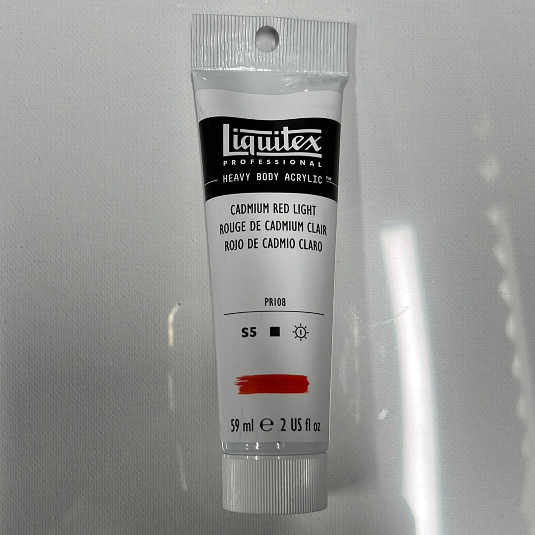 LIQUITEX HEAVY BODY ACRYLIC CADMIUM RED LIGHT