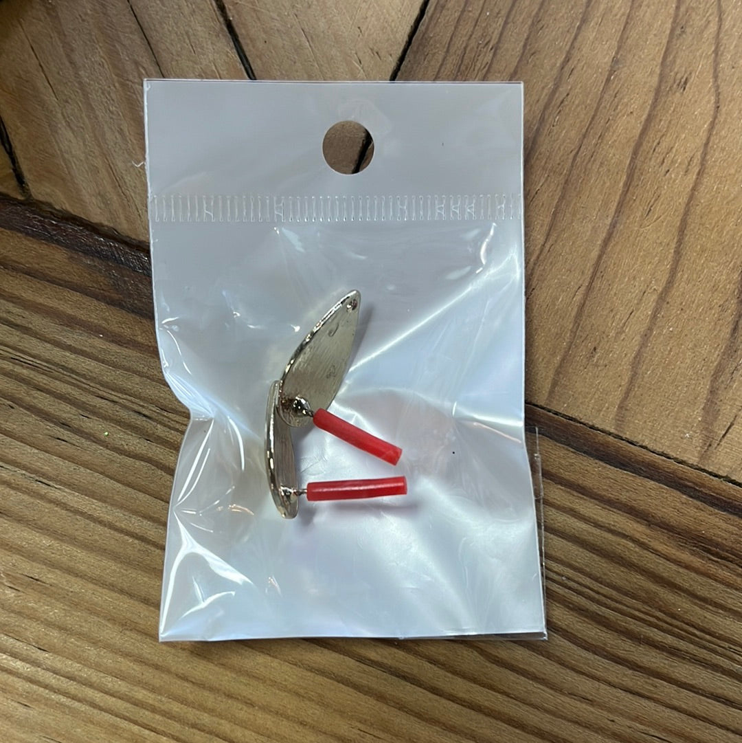 EARRING POST GP DROP 20x13mm