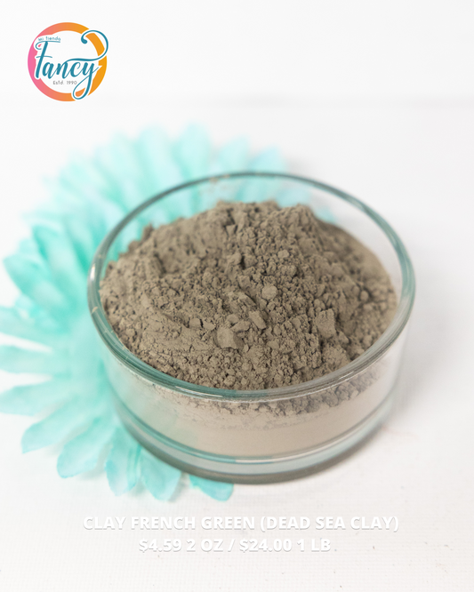 FRENCH GREEN CLAY ( SEA CLAY)  2 OZ