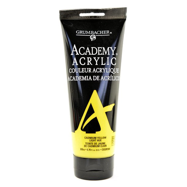 ACADEMY ACRYLIC 75 ML CADMIUM YELLOW LIGHT