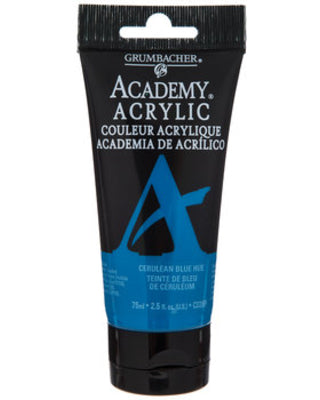 ACADEMY ACRYLIC 75 ML CERULEAN BLUE