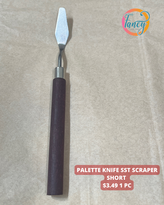 PALETTE KNIFE SST SCRAPER SHORT 1 PC