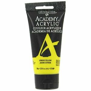 ACADEMY ACRYLIC 75 ML LEMON YELLOW