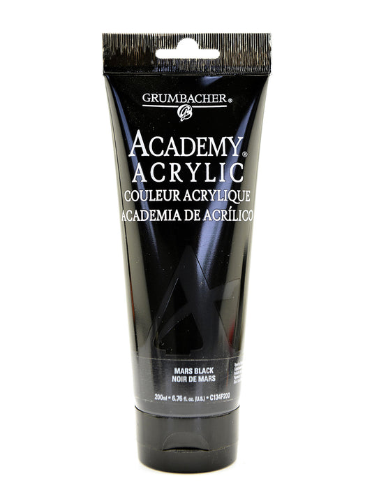 ACADEMY ACRYLIC MARS BLACK 75 ML