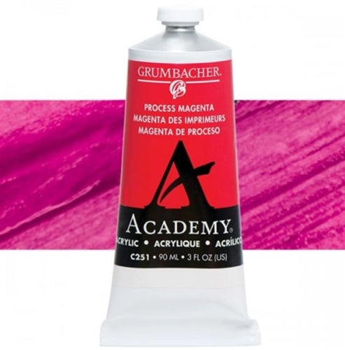 ACADEMY ACRYLIC 75 ML PROCESS MAGENTA