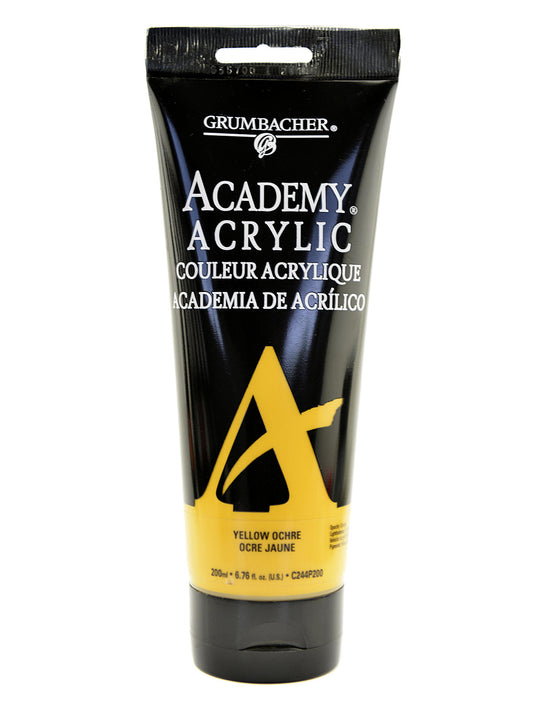 ACADEMY ACRYLIC 75 ML YELLOW OCHRE