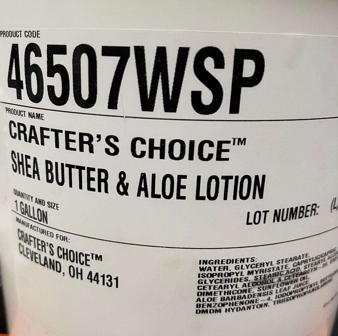 SHEA BUTTER & ALOE LOTION BASE 16 OZ