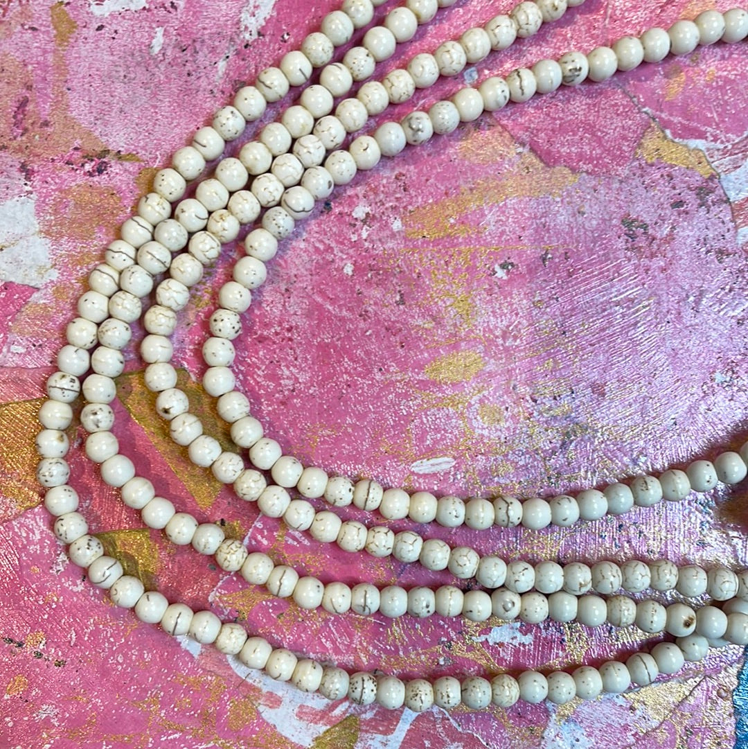 Magnesite round 6mm