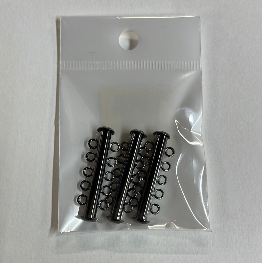 CLASP 5 STRANDS CLASP BLACK OXIDE 3 PCS