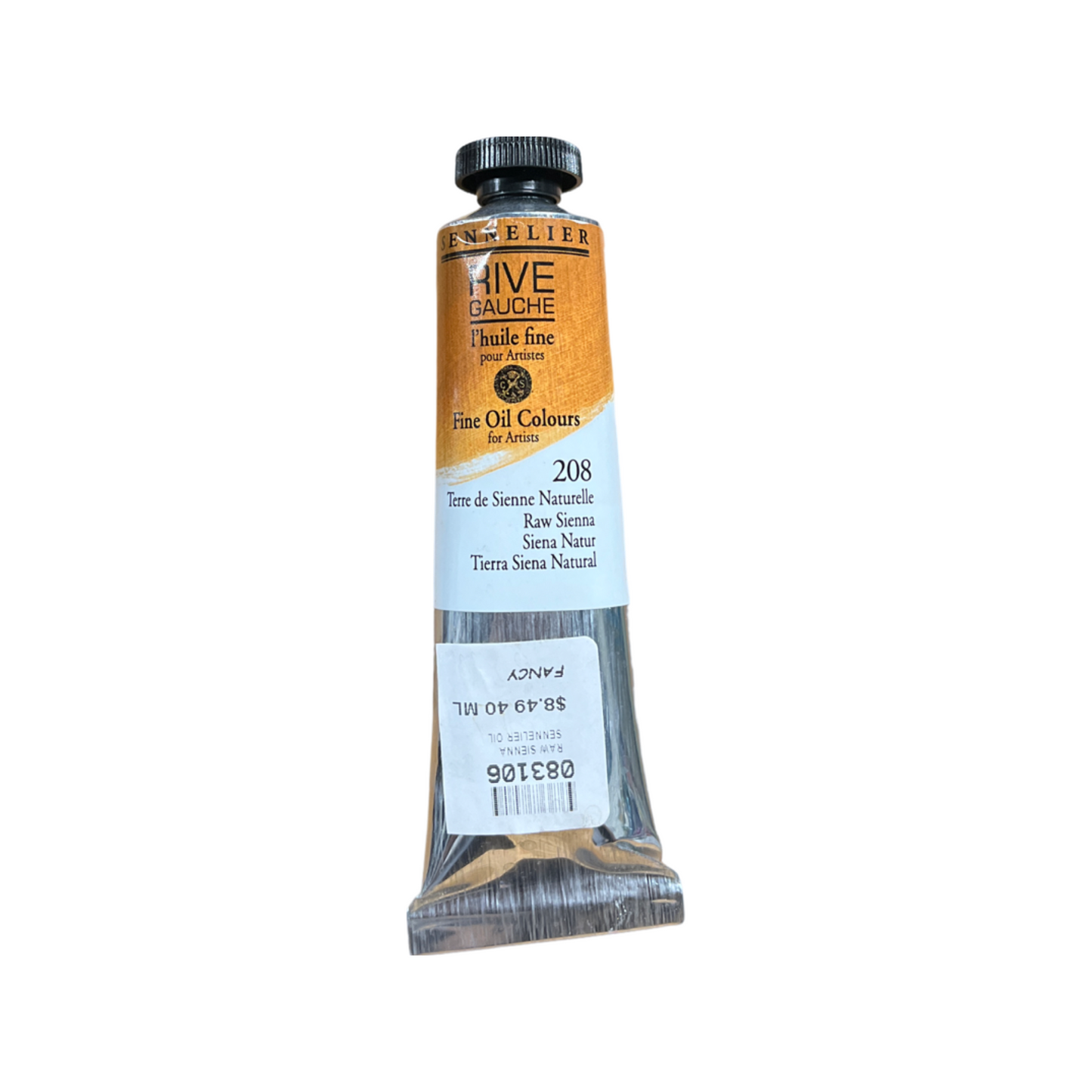 RAW SIENNA SENNELIER OIL