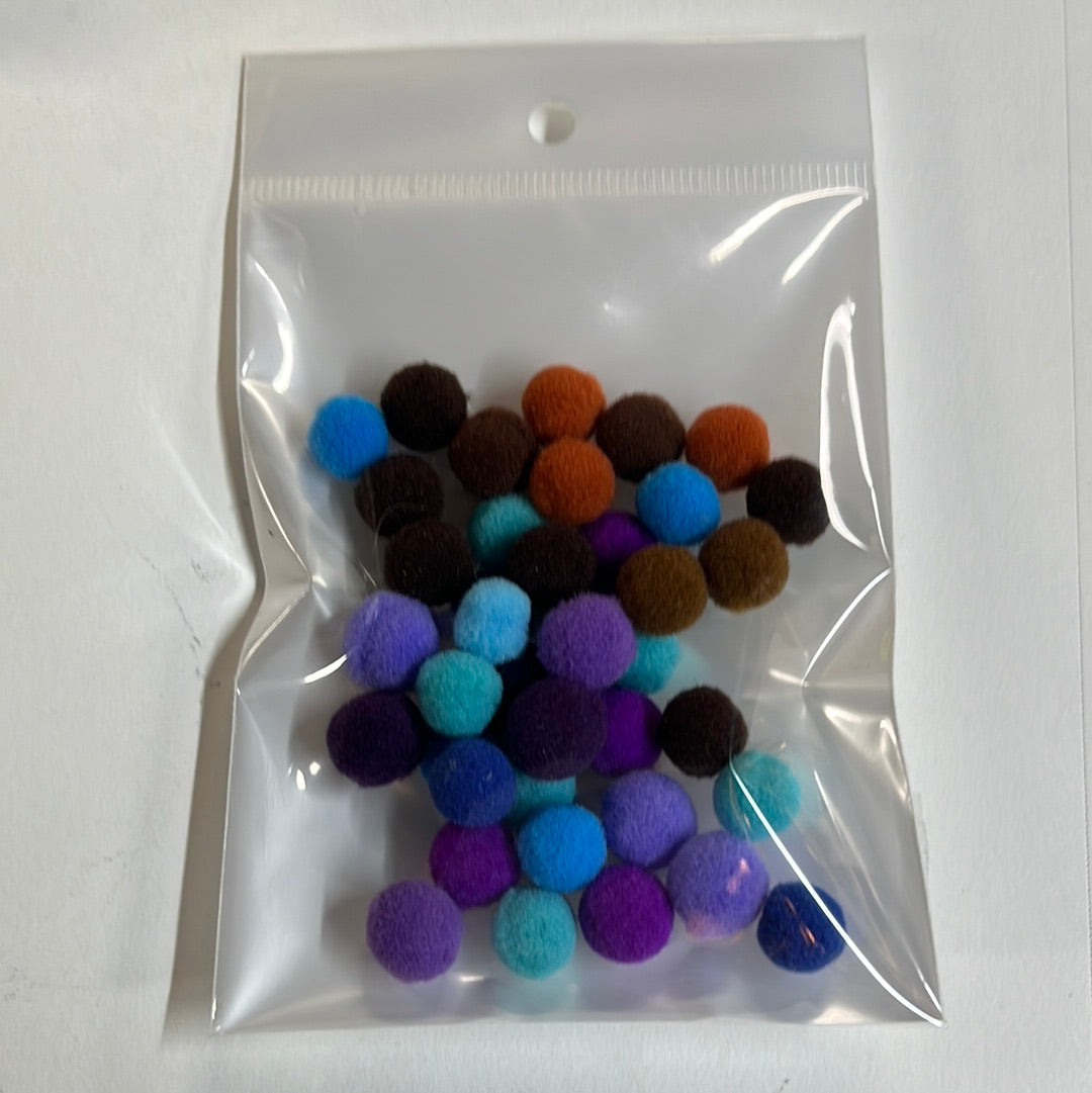 POM POM BALL 10MM  50PC