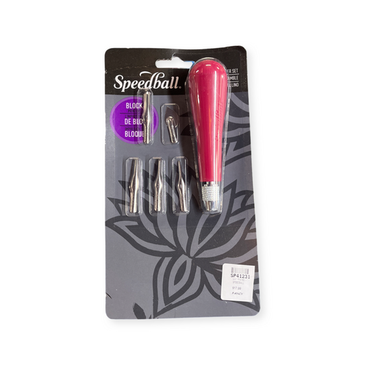 CARVING SET SPEEDBALL 6 PC