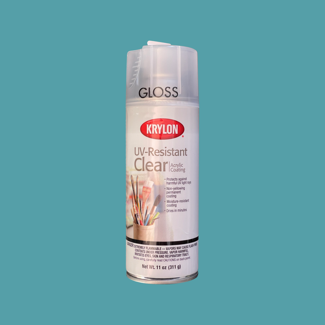 UV RESISTANT CLEAR SPRAY 11OZ