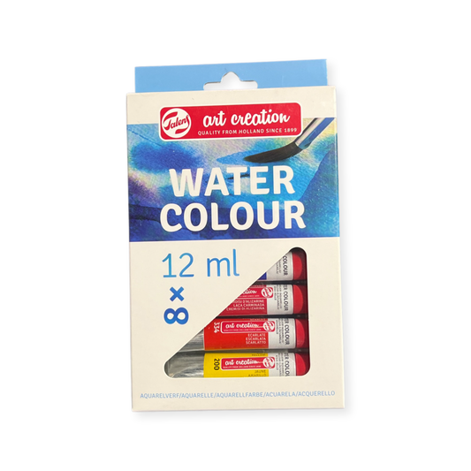 Watercolor set 8x12ml Talens