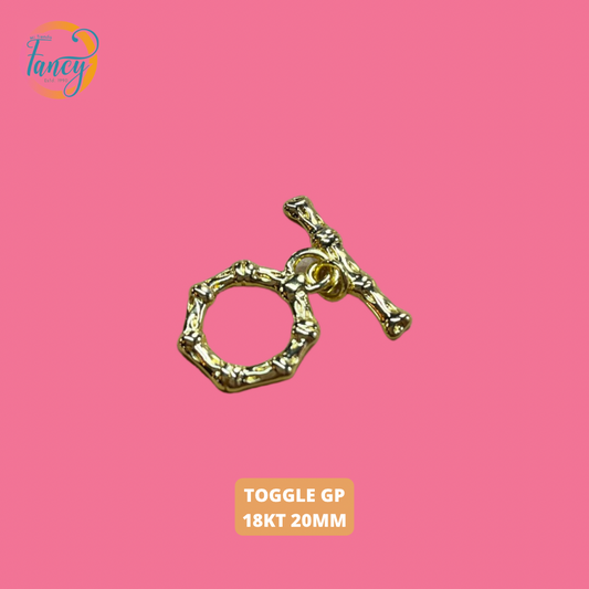 TOGGLE GP 18KT 20MM