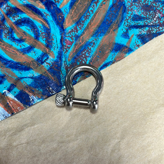 CLASP SHACKLE SST D-RING