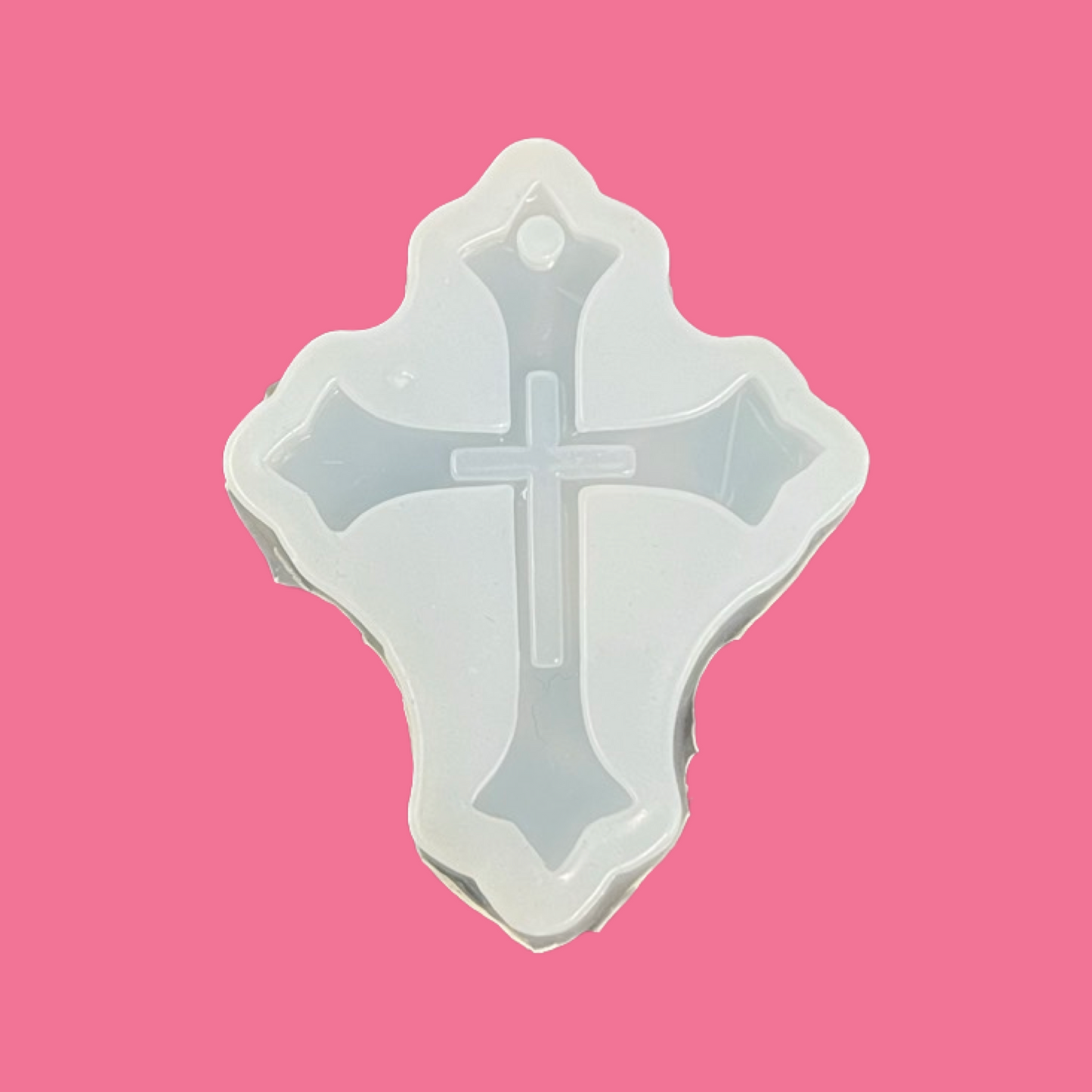 MOLD RESIN CROSS 57MM