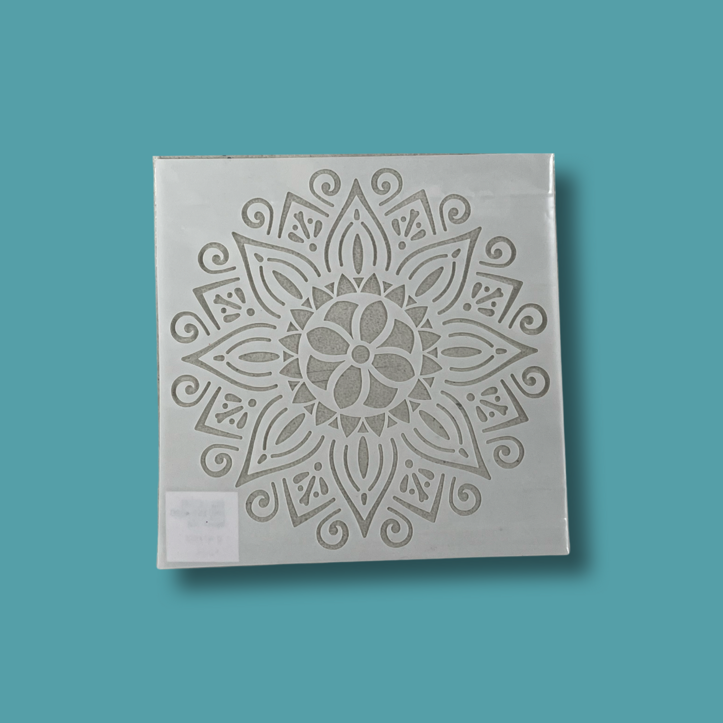 STENCIL FLOWER MANDALA 9 pc set