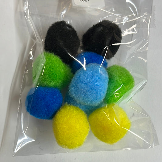 POM POM BALL 27MM  10 PC