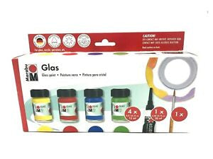 MARABU GLASS PAINT SET