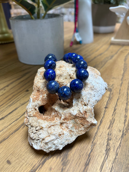 Lapis Lazuli 14mm round 1 strand