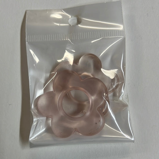 ACRYLIC FLOWER 30MM  2 PC