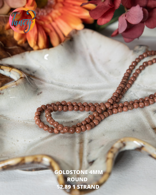 GOLDSTONE 4MM ROUND