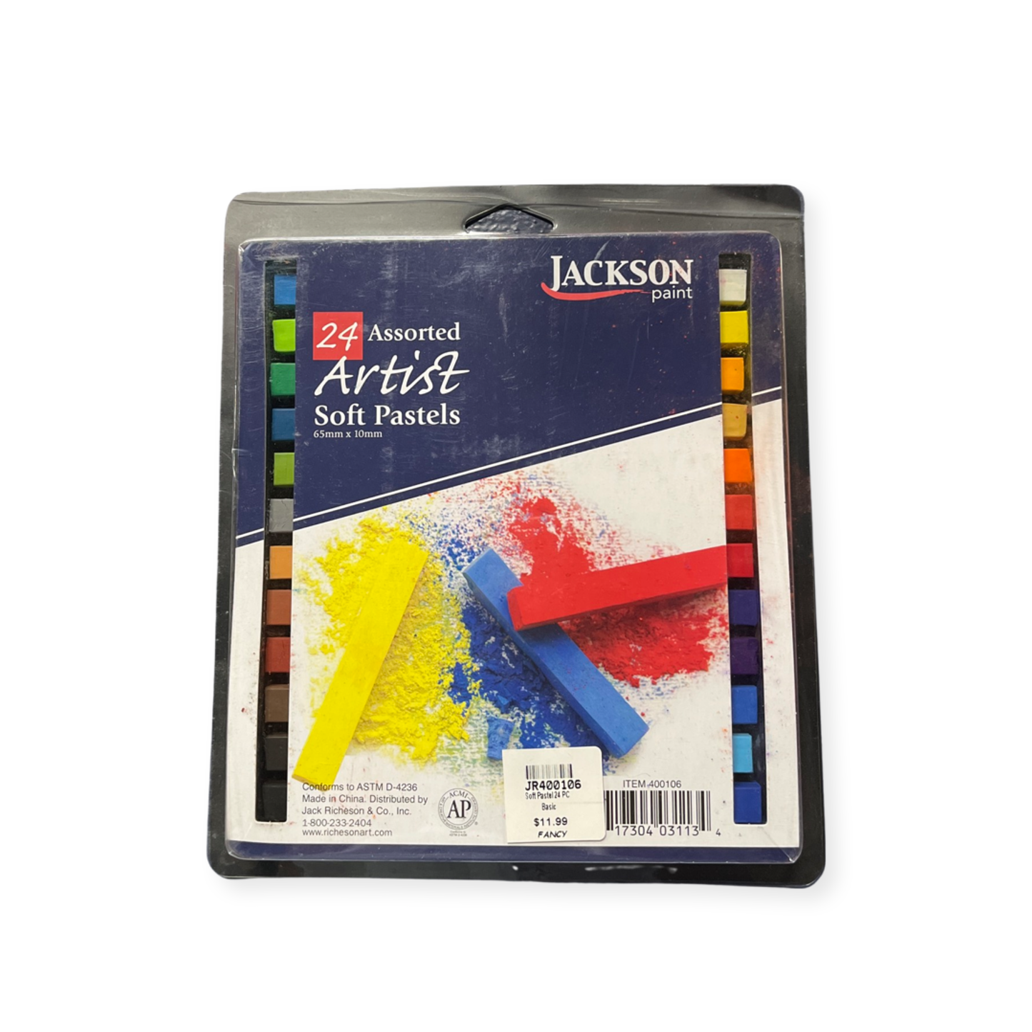 SOFT PASTELS BASIC COLORS 24 PC JACK RICHESON