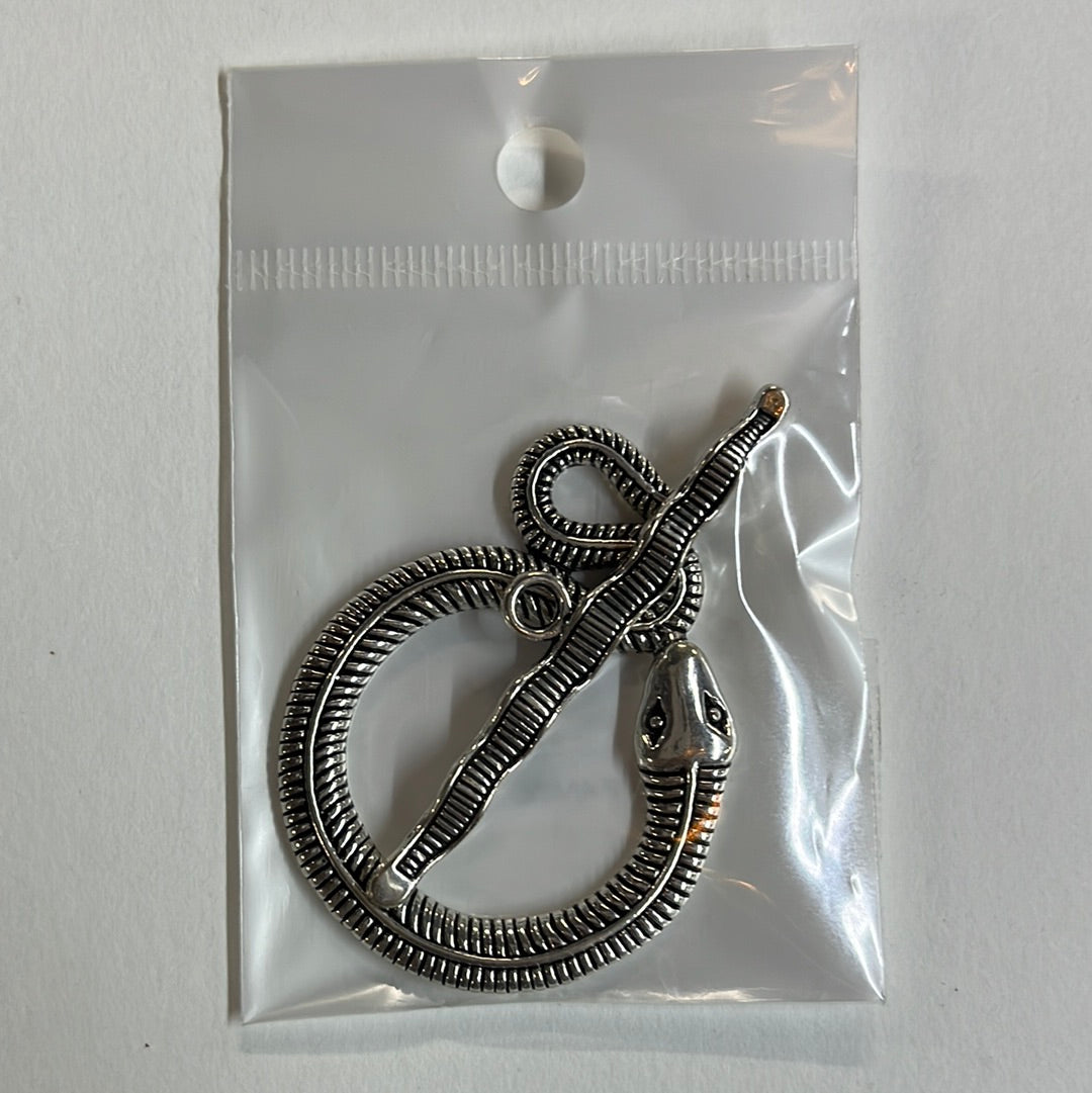 Toggle Clasp snake 1 set