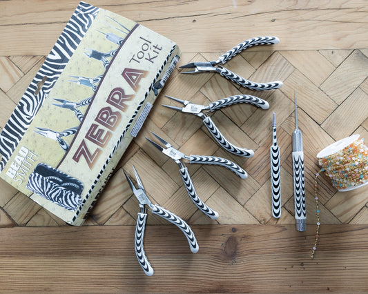 PLIER SET ZEBRA 6 PC