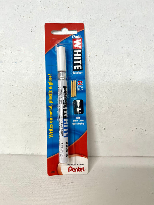 MARKER WHITE FINE POINT