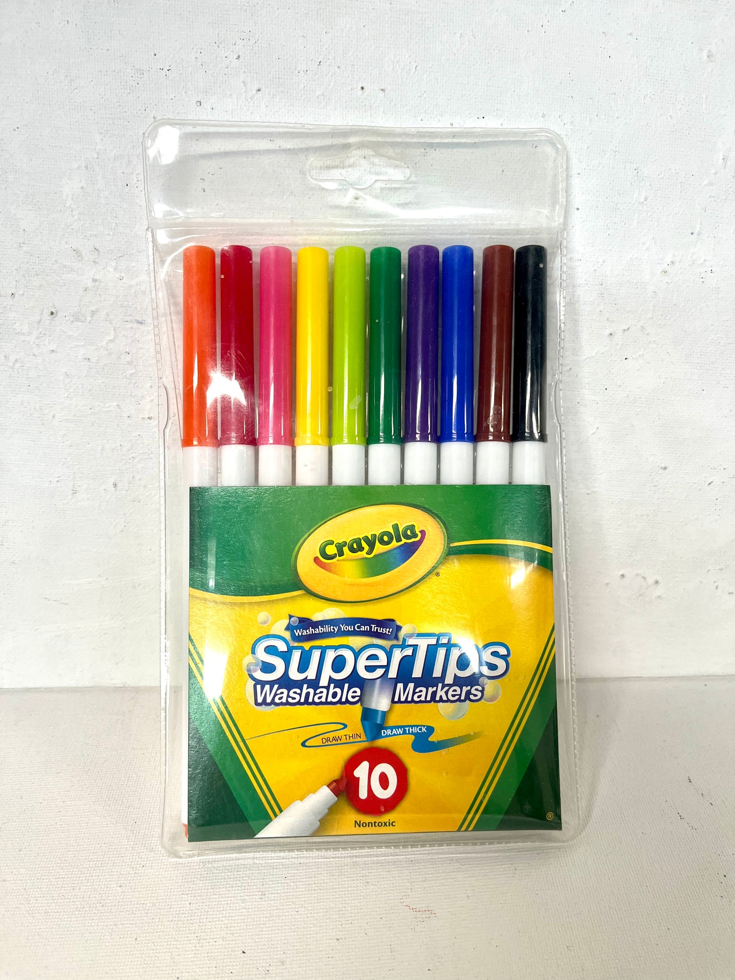 MARKERS 10pc WASHABLE