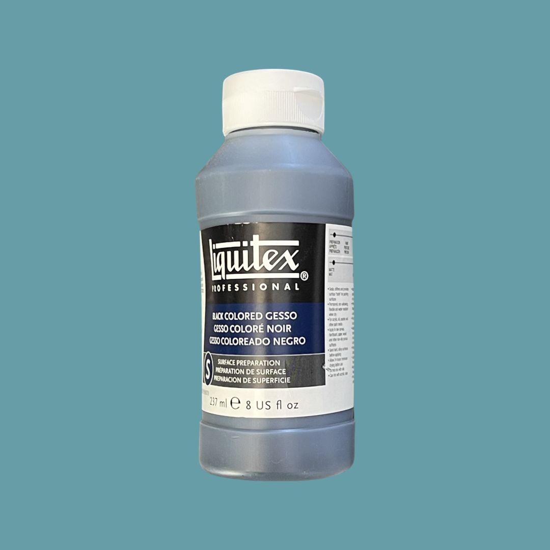 Gesso black color 8 oz