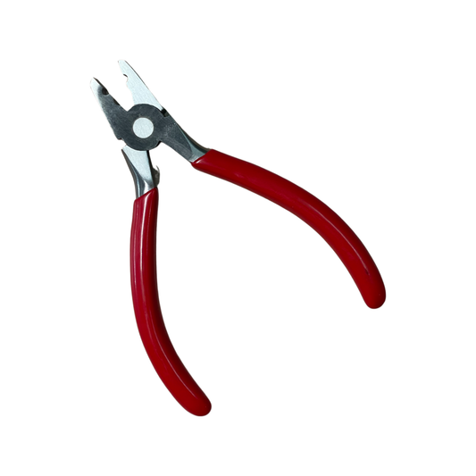 FOLD OVER CRIMPING PLIER FOR SUEDE, LEATHER