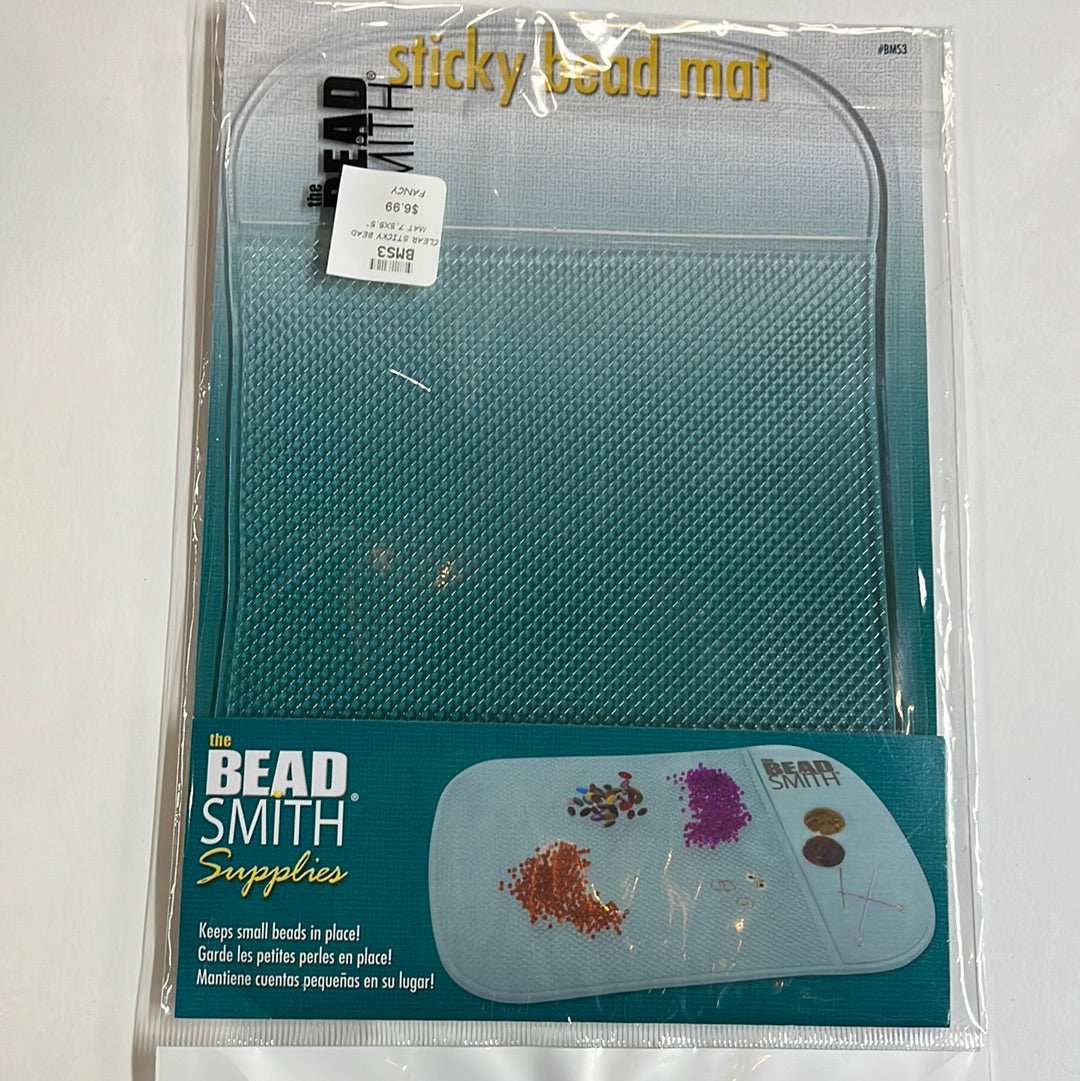 CLEAR STICKY BEAD MAT 7.5X5.5 1 PC Mi Tienda Fancy